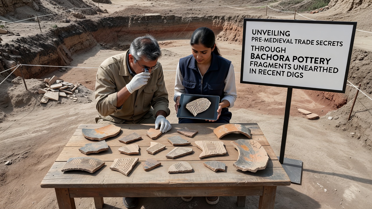 Pottery Shards from Bachora Digs Illuminate Pre-Medieval Trade Pathways